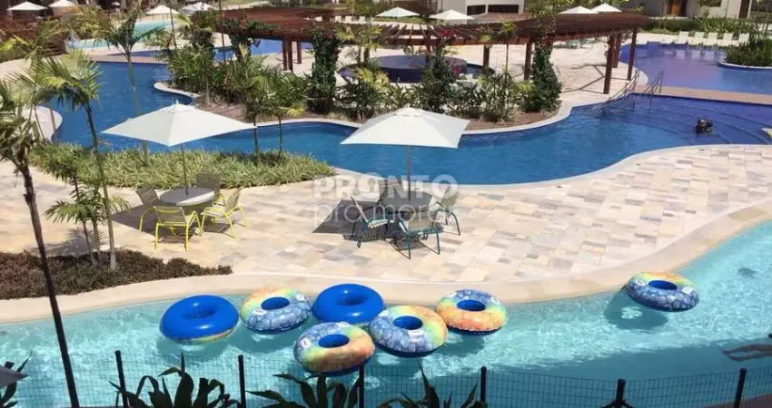Excelente apartamento totalmente mobiliado localizado em muro alto, com 60,23m² de área útil.