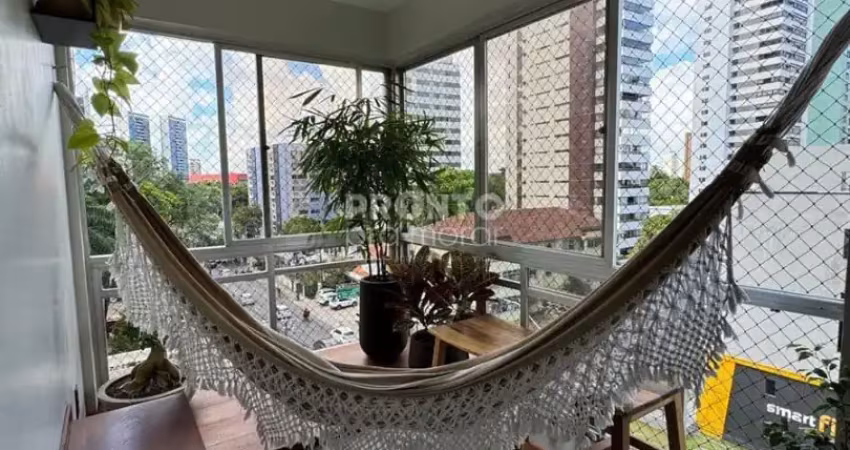 Apartamento mobiliado com excelente localização na jaqueira!