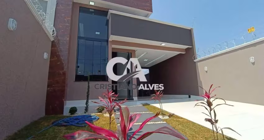 Casa a venda serra dourada.03 quartos, acabamentos diferenciados em aparecida de goiânia, melhor localização, avenidas, supermercado, lojas de conveniências, aparecida shopping