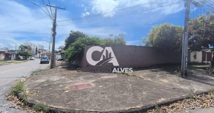 Terreno a venda de  esquina com casa , bairro capuava goiânia, ótima localização