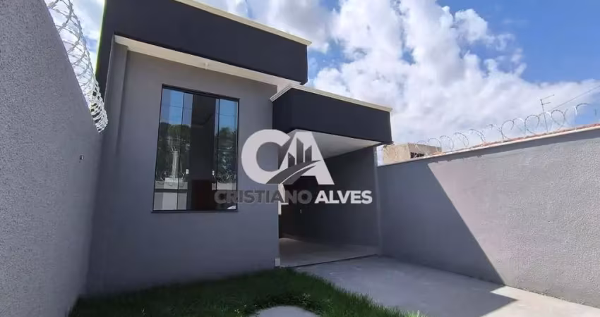 Zero de entrada,casa a venda nova setor terra prometida , 03 quartos sendo uma suíte, ótima localização, supermercado, loja conveniências, transporte público, acesso rápido, avenidas