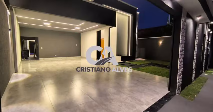 Casa a venda aparecida de goiânia , acesso rápido, avenida são paulo, br 153, próximo setores  vila alzira,jardim mont serrat,vila brasília, jardim maria inês, jardim bonança,supermercado loja de conv