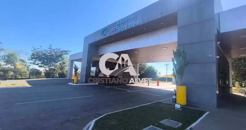 Oportunidade terreno no condomínio aldeia dos sonhos, hidrolândia