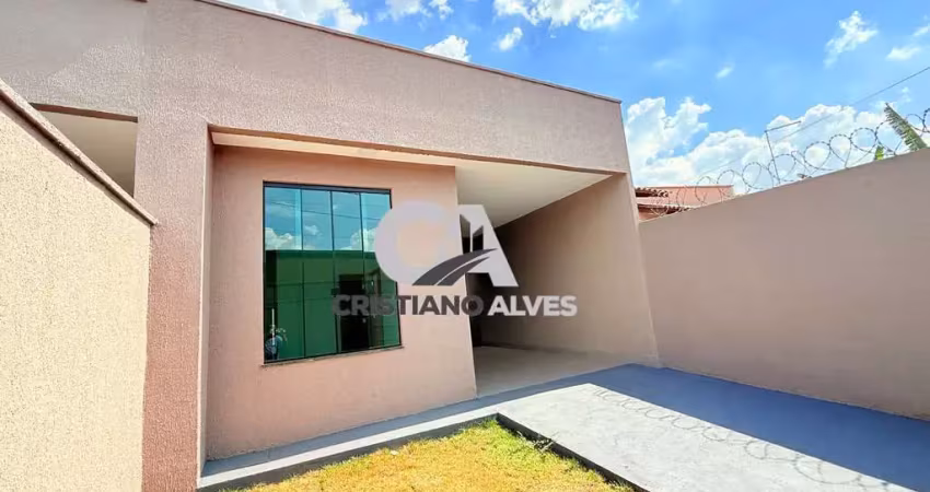 Entrada 8 mil, casa a venda bairro independência, 03 quartos sendo uma suíte,aparecida de goiânia, ótima localização