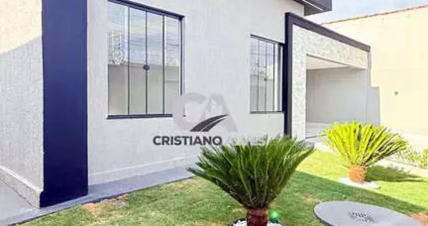 Casa de alto padrão em aparecida de goiânia , acesso rápido, avenida são joão, br, próximo supermercado loja de conveniência, 06 minutos buriti shopping.