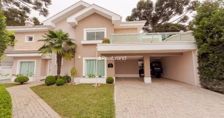 Casa de luxo com 4 dormitorios e area de lazer completa em santa felicidade, curitiba