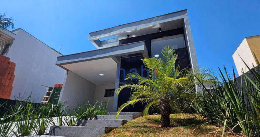 Casa com 3 dormitórios à venda, 100 m² por R$ 695.000,00 - Jardim Residencial Villagio Ipanema I - Sorocaba/SP