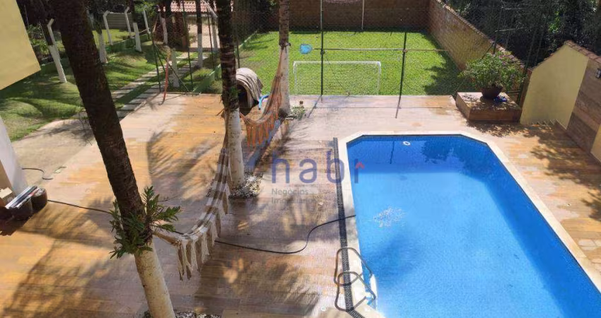 Chácara com 4 dormitórios, 800 m² - venda por R$ 2.500.000,00 ou aluguel por R$ 11.000,00/mês - Residencial Aquarius - Araçoiaba da Serra/SP