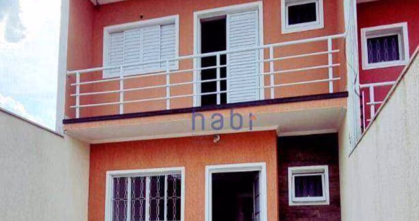 Casa com 2 dormitórios à venda, 112 m² por R$ 515.000,00 - Jardim São Carlos - Sorocaba/SP