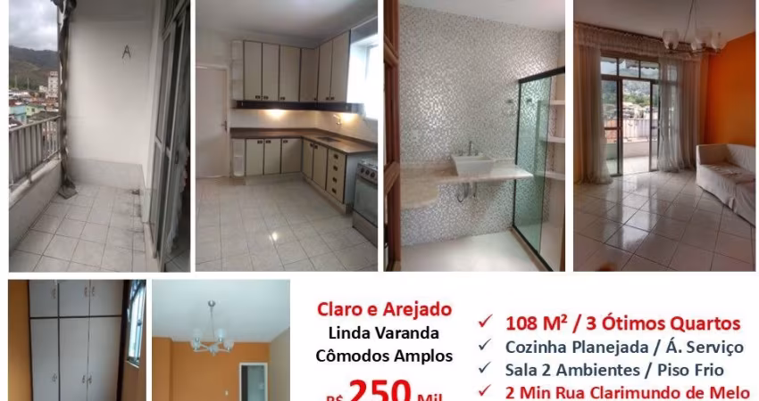 Lindo Apto Cascadura Souto 108M² 3 quartos e vaga