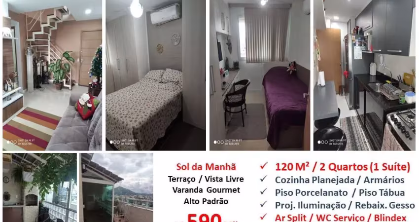 Linda Cobertura Eng. de Dentro Henrique Scheid 120M²