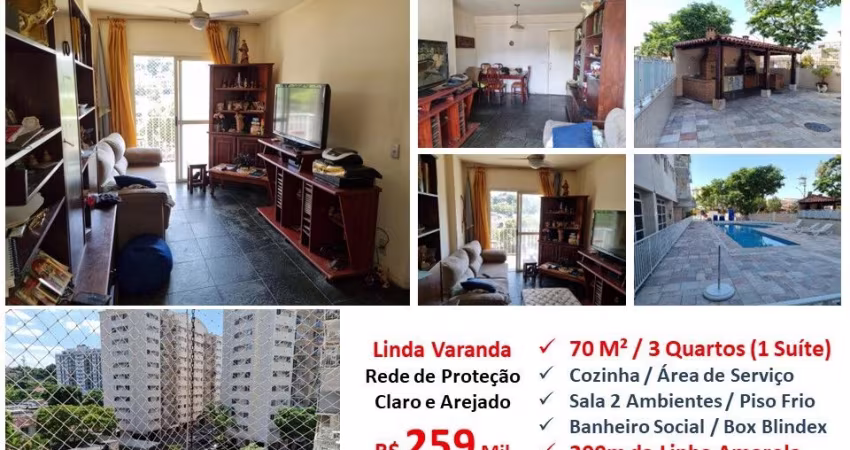 Apto 3 quartos, suíte e vaga Eng. de Dentro Ana Leonidia 70M² 2