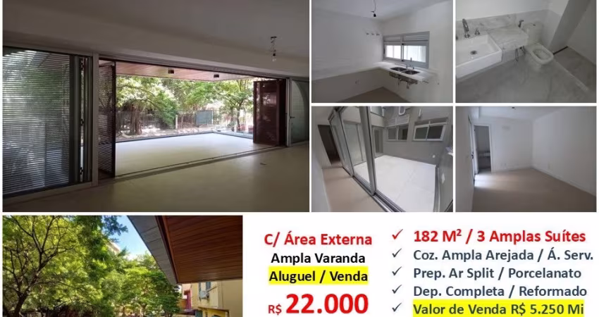 Apto Ipanema Barão da Torre 182M²