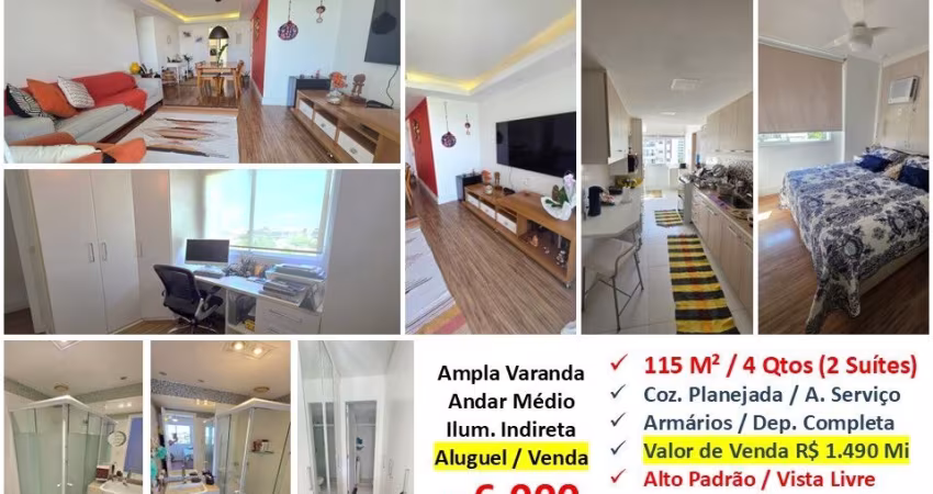 Apto Recreio Jardins do Recreio 115M²