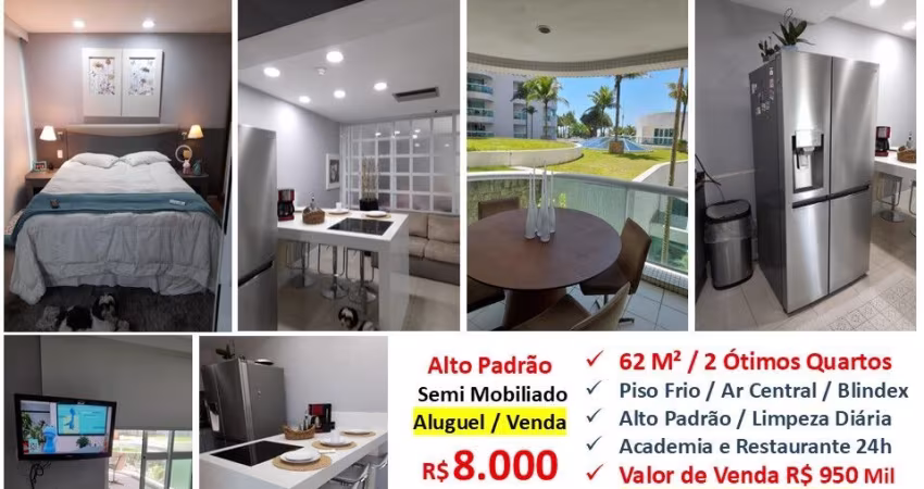 Apto Barra da Tijuca Praia Sheraton Whyndham 62M²