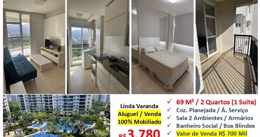 Apto Barra Olímpica Cidade Jardim Maayan 70M²