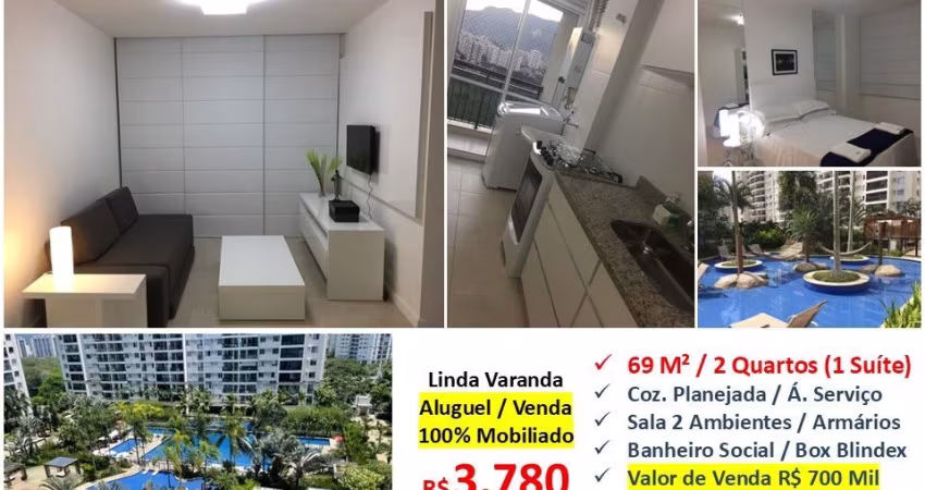 Apto Barra Olímpica Cidade Jardim Maayan 70M²