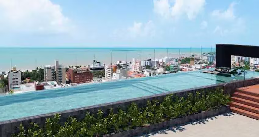 Apartamento de 60M2 com 2 quartos a 200m da Orla de Manaíra