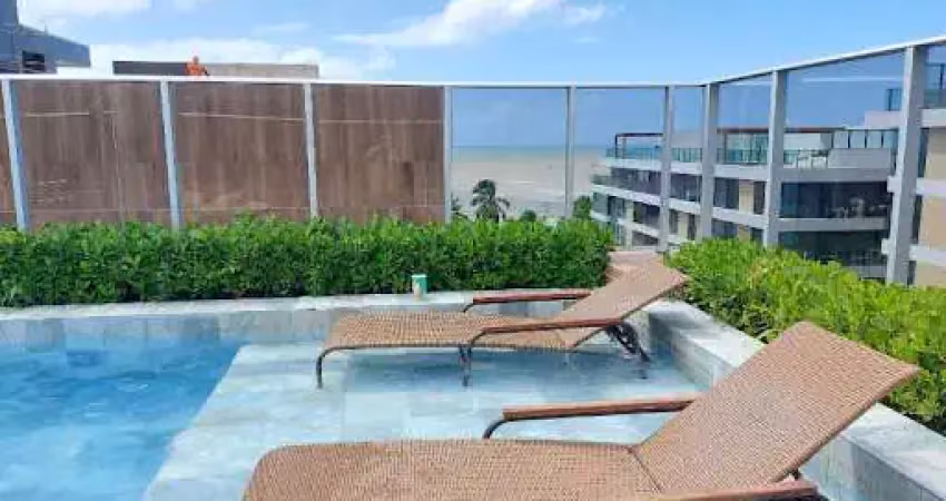 Flat Porteira Fechada no Cabo Branco à 50m do Mar