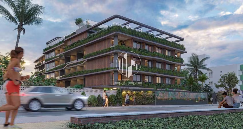Flats na planta na beira-mar do Bessa