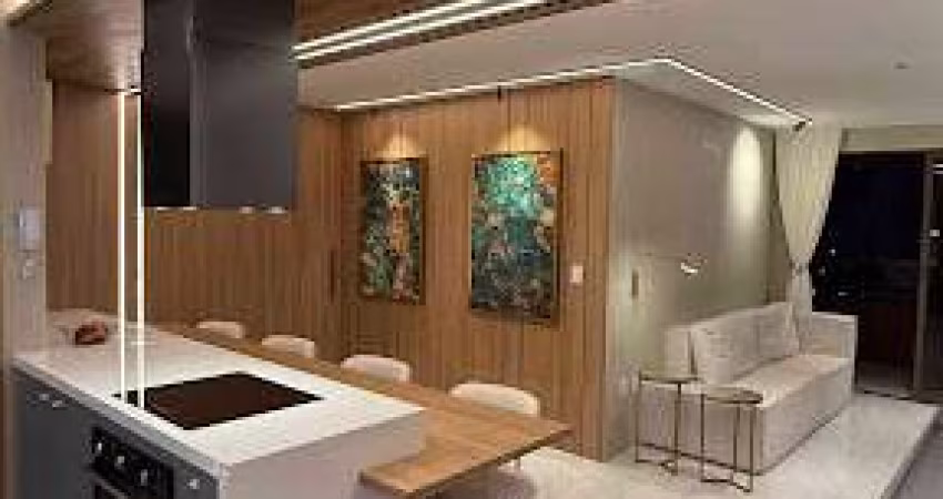 Apartamento de 91m2 com 2 Quartos, Closet, Todo Projetado e Mobiliado