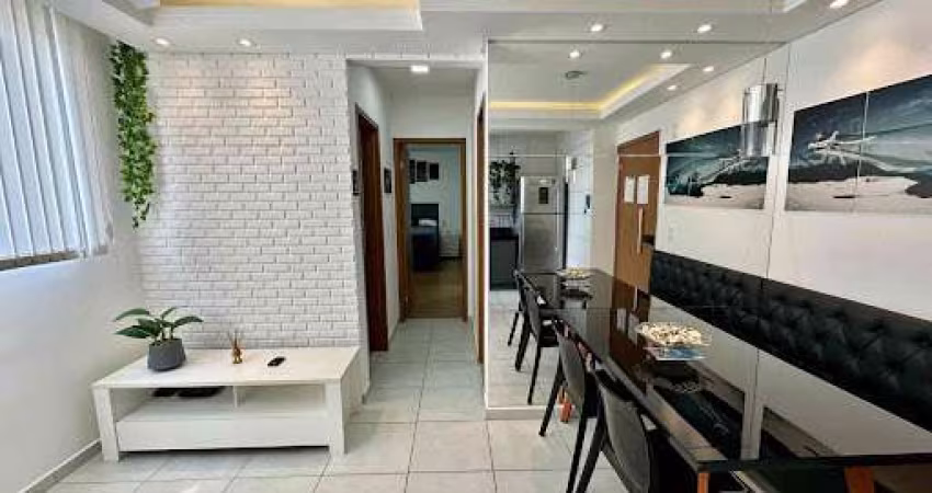 Apartamento com 2 Quartos Mobiliado e Projetado, com Lazer Completo