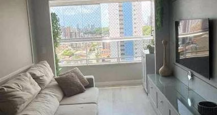 Apartamento de 65m2 com 2 Quartos, Todo Projetado, em Condomínio Club