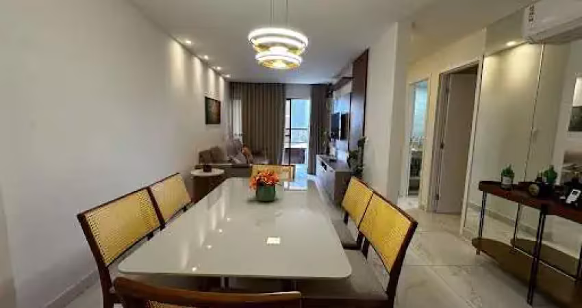 Apartamento de 82m2 com 3 Quartos, Mobiliado e Projetado