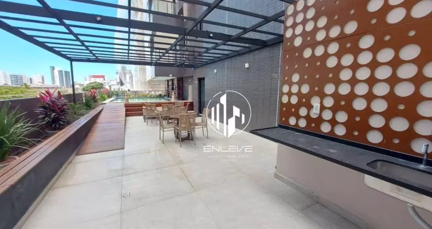 Apartamento de 78m2 com 3 quartos + 2 varandas, no jardim oceania
