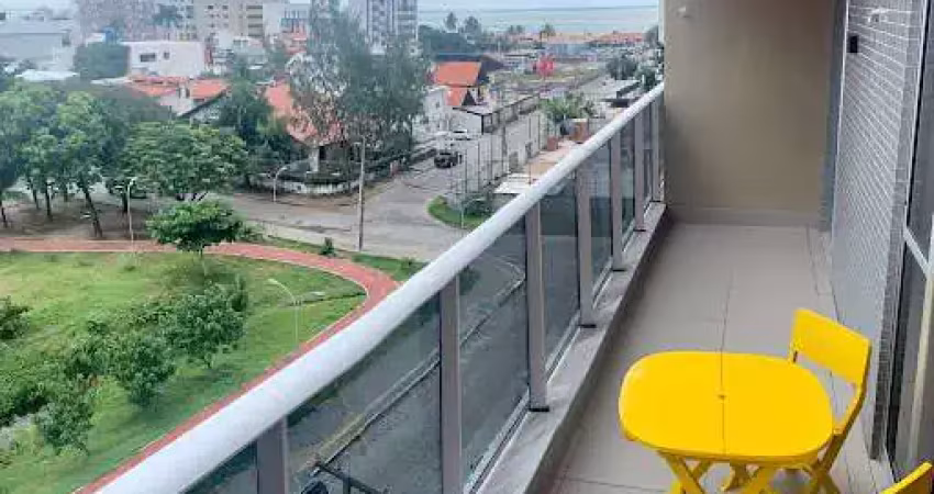 Apartamento de 59m2 com 1 suíte e ampla varanda vista mar e parque