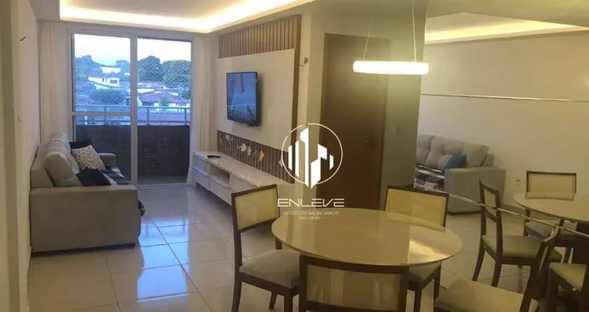 Apartamento de 62m² com 02 suíte + varanda no altiplano