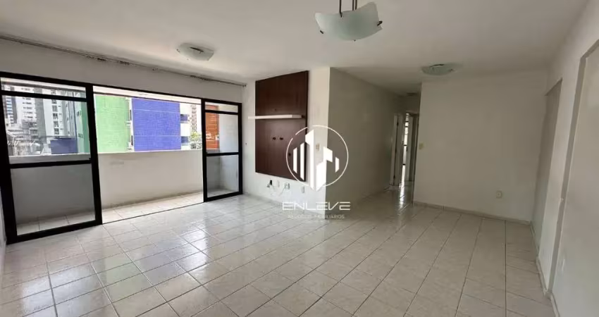 Apartamento com 03 quartos + dce à 400m da praia de cabo branco