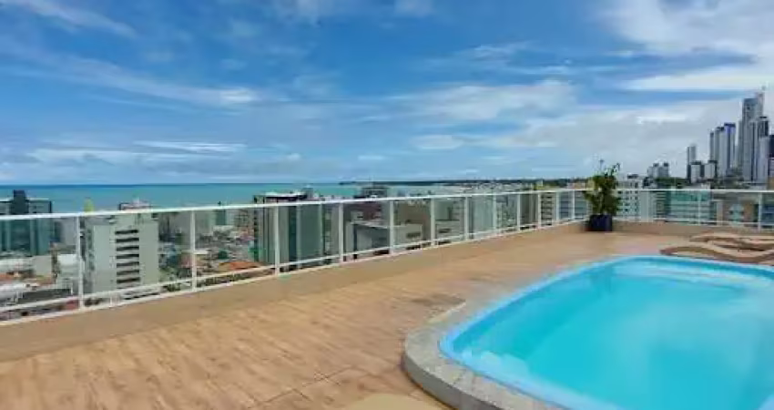 Apartamento 2 quartos com móveis projetados, à 500m do mar de cabo branco
