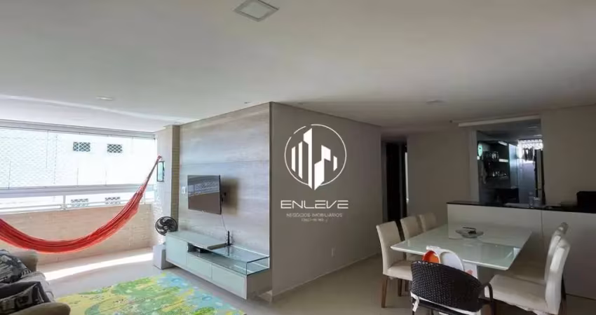 Apartamento projetado com 03 quartos no jardim oceania