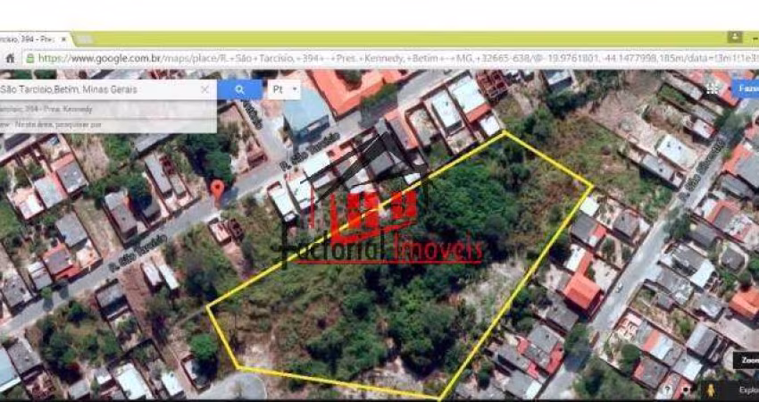 Área de 11000 m² para construtora e incorporadoras em Betim / MG