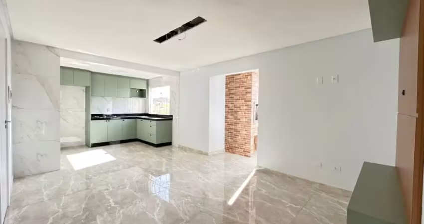 Parque verde - 2 quartos, sala cozinha, bwc, churrasqueira, 2 vagas de carro, a/total 95m²
