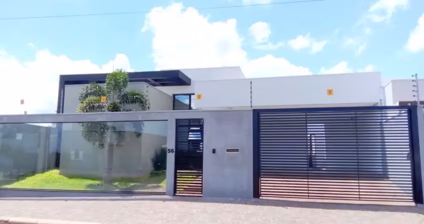 Vista linda - casa semi mobiliada c/1 suíte, 3 quartos, piscina, 4 vagas de carro , a/c-210m²
