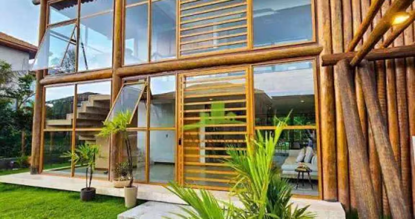 Mansão 6 suítes | praia bella | praia do forte ;|terreno com 700m² | casa com 450m² construída | porteira fechada | condomínio com acesso à praia