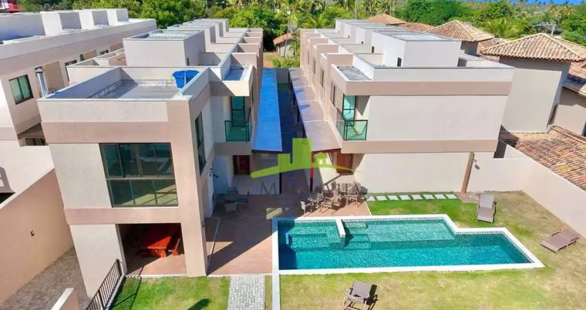 Village à Venda em Imbassaí, 2 Suítes, 80m², Varanda, 2 Vagas, Lazer Completo, Condomínio Aconchegante no Litoral Norte da Bahia. Imbassaí é seu Lar!