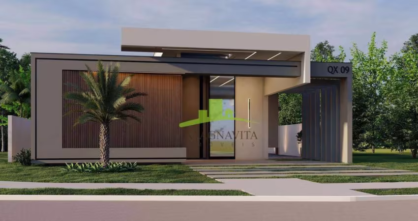 Casa a Venda Alphaville Litoral Norte 3 | 158,28m² | 4/4 | 3 suítes | Piscina | Espaço Gourmet | 4 vagas | Camaçari - Bahia