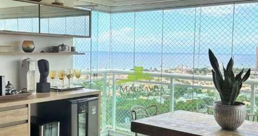 ART RESIDENCE, Apartamento de Alto Padrão à venda, Patamares, 144m², 3 Suítes, Varanda gourmet. Vista Mar. 3 vagas. Salvador. R$ 1.560.000,00