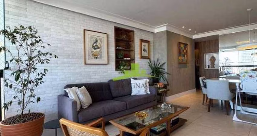 Apartamento 3 Suítes à Venda no Mar de Saint Tropez, Jardim Apipema 127m², Andar Alto, Varanda Gourmet, Nascente, Lazer Completo. Conforto e Segurança