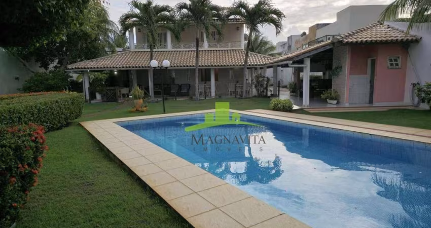 Casa à Venda no Condomínio Foz do Joanes, Buraquinho, 5 Quartos, 2 Suítes, Piscina, Energia Solar, Terreno 1.200m², Arborizada, Oportunidade Única