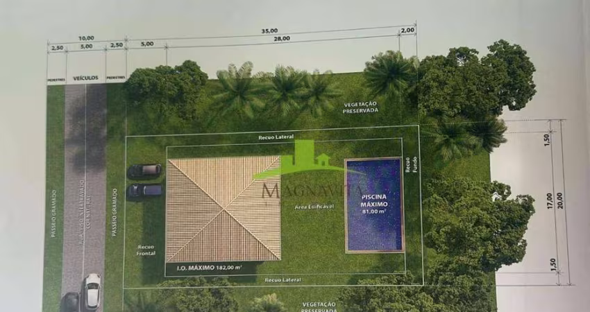 Terreno à Venda, Praia Bella, Praia do Forte, 700m², Lote Nascente, Condomínio Fechado, Localização Privilegiada, Litoral Norte da Bahia. Valorizado!