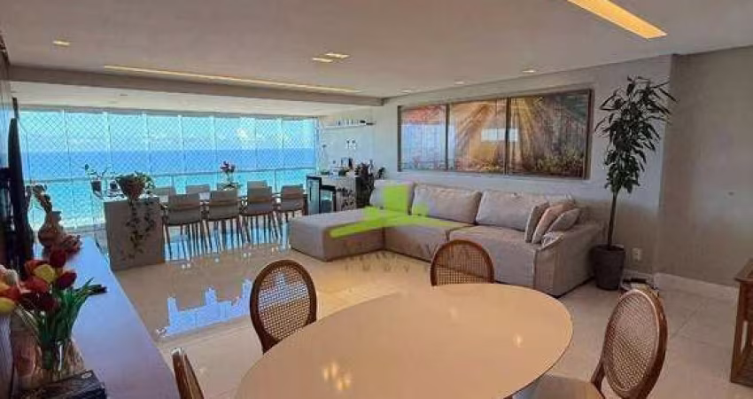 Apartamento à Venda, Terrazzi Sul Mare, Patamares, 144m², 3 Suítes, Varanda Gourmet, Vista Mar, Alto Padrão, Nascente, 3 Vagas. Elegânica e Conforto!