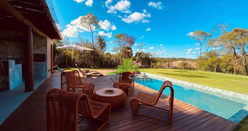 Mansão Alto Padrão à Venda, Ilha dos Pássaros, Praia do Forte, 800m² de Terreno, 400m² construídos, 4 Suítes, Piscina, Gourmet, PORTEIRA FECHADA!