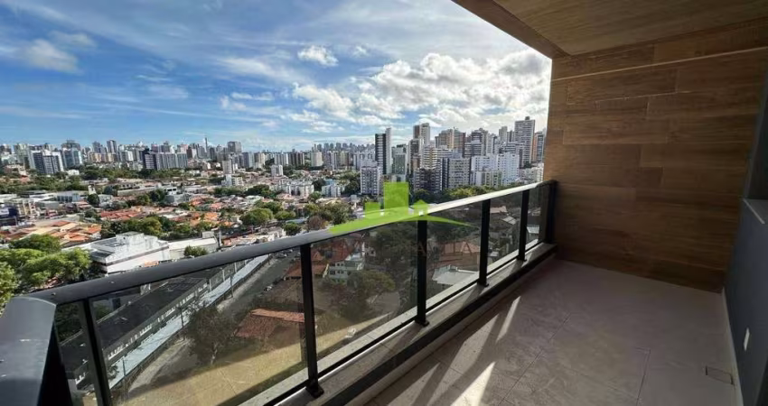 Apartamento à Venda no HYPE Concept, Caminho das Árvores, Salvador: 56m², 1 Quarto, Sala Ampla, Varanda, Andar Intermediário, Norte/Sul, 1 Vaga.