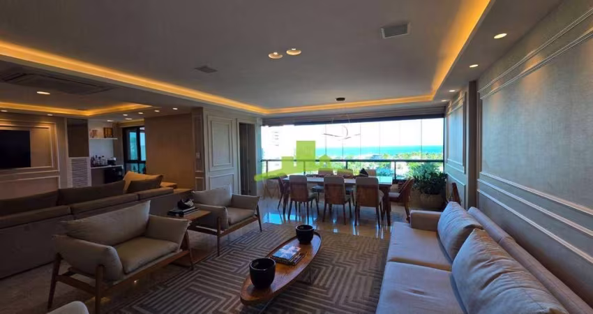 PARQUE TROPICAL, apartamento de Luxo à Venda,155m², 3 Suítes, Sala Ampliada, Vista Mar Frontal, Automação Completa, Alto Padrão. Exclusivo! Salvador
