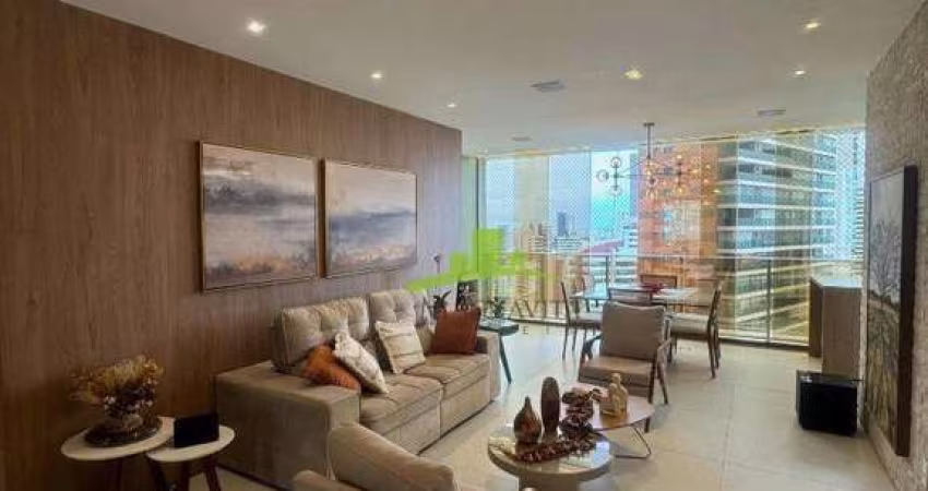 HORTO PARQUE BARCELONA,  Apartamento à Venda no Horto Florestal, 171m², 4 Suítes, Varanda Gourmet, Vista Livre, 3 Vagas, Projeto Assinado e Depósito