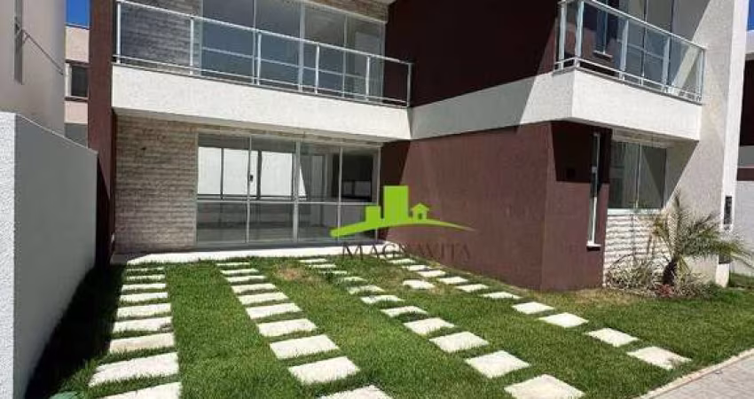 RESIDENCIAL VILA NÁPOLES. Casa 4 Suítes à Venda, 136m², Casas Soltas, Varanda, Lavabo, Depósito, Segunda Etapa, Pronta para Morar. Buraquinho/BA